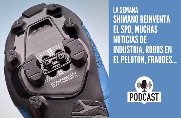 Shimano reinventa el SPD, muchas noticias de industria, robos en el pelotón, fraudes…